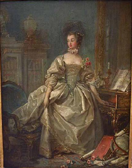 Francois Boucher La Marquise de Pompadour